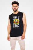 Guns N’ Roses Siyah Unisex Kolsuz Tişört