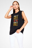 Guns N’ Roses Siyah Unisex Kolsuz Tişört