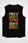 Guns N’ Roses Siyah Unisex Kolsuz Tişört
