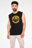 Guns N’ Roses Siyah Unisex Kolsuz Tişört