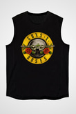 Guns N’ Roses Siyah Unisex Kolsuz Tişört