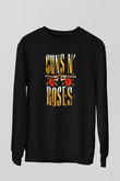 Guns N’ Roses Siyah Unisex Sweatshirt