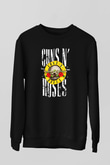 Guns N’ Roses Siyah Unisex Sweatshirt