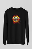 Guns N’ Roses Siyah Unisex Sweatshirt