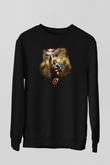 Half-Life Siyah Unisex Sweatshirt