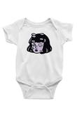 Halloween Baskılı Beyaz Unisex Bebek Body - Zıbın