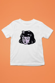 Halloween Baskılı Beyaz Unisex Beyaz Çocuk Tişört - Tshirt