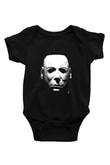 Halloween Baskılı Siyah Bebek Body - Zıbın