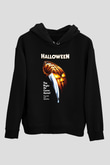 Halloween Siyah Unisex Hoodie