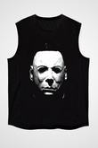 Halloween Siyah Unisex Kolsuz Tişört