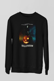 Halloween Siyah Unisex Sweatshirt