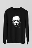 Halloween Siyah Unisex Sweatshirt