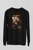 Halloween Siyah Unisex Sweatshirt