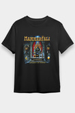 HammerFall Baskılı Unisex Siyah Tişört