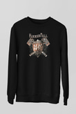 HammerFall Siyah Unisex Sweatshirt