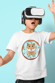 Hamster Beyaz Unisex Çocuk Tişört