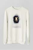 Hamster Beyaz Unisex Sweatshirt