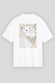 Hamster Beyaz Unisex Tişört T-Shirt - TişörtFabrikası