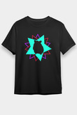 Hamster Siyah Unisex Tişört T-Shirt - TişörtFabrikası