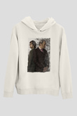 Hannibal Beyaz Unisex Hoodie