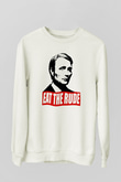 Hannibal Beyaz Unisex Sweatshirt