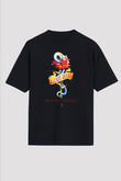 Hanoi Rocks Siyah Unisex Oversize Tişört T-Shirt