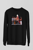 Hanoi Rocks Siyah Unisex Sweatshirt