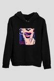 Hardcore Superstar Baskılı Unisex Siyah Hoodie