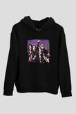 Hardcore Superstar Baskılı Unisex Siyah Hoodie