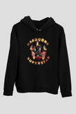 Hardcore Superstar Siyah Unisex Kapüşonlu Sweatshirt