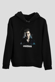 Hardwell Siyah Unisex Kapüşonlu Sweatshirt