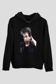 Hardwell Siyah Unisex Kapüşonlu Sweatshirt