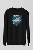 Hardwell Siyah Unisex Sweatshirt