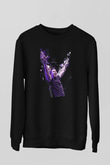 Hardwell Siyah Unisex Sweatshirt