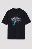 Hardwell Siyah Unisex Tişört T-Shirt - TişörtFabrikası