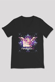 Hardwell Siyah Unisex V Yaka Tişört