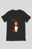 Hardwell Siyah Unisex V Yaka Tişört