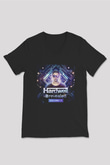 Hardwell Siyah Unisex V Yaka Tişört