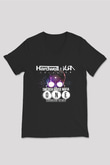 Hardwell Siyah Unisex V Yaka Tişört T-Shirt