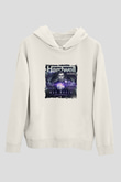 HardwellBaskılı Beyaz Hoodie