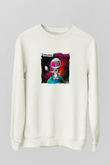HardwellBaskılı Beyaz Sweatshirt