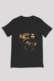 Hatebreed Baskılı Unisex Siyah V Yaka Tişört