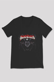 Hatebreed Baskılı Unisex Siyah V Yaka Tişört
