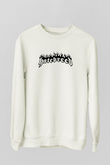 Hatebreed Beyaz Unisex Sweatshirt