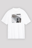 Haunted (The) Baskılı Unisex Beyaz Oversize Tişört