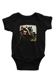 Haunted (The) Baskılı Unisex Siyah Bebek Body - Zıbın