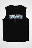 Havok Baskılı Unisex Siyah Kolsuz Tişört - Tshirt