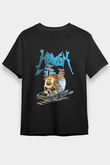 Havok Baskılı Unisex Siyah Tişört - Tshirt