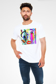 Hayat Beyaz Unisex Tişört T-Shirt - TişörtFabrikası