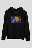 Hayat Siyah Unisex Hoodie